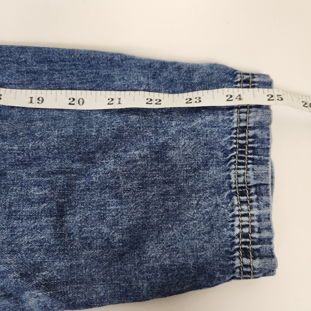 We The Free Denim Beckett Blazer Size M - Picture 10 of 14